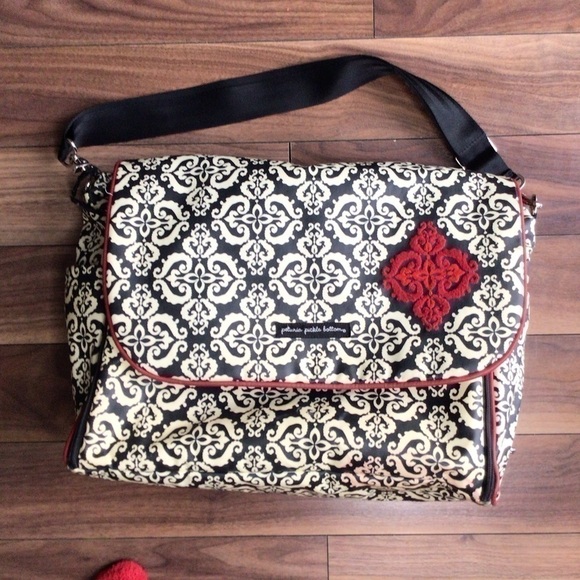 PETUNIA Pickle Bottom Backpack Shoulder Bag| Diaper Bag Backpack - Picture 11 of 16